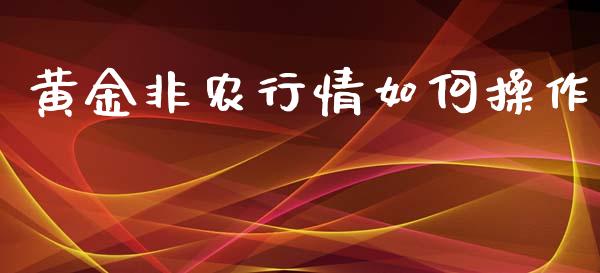 黄金非农行情如何操作_https://www.gongyisiwang.com_原油期货_第1张