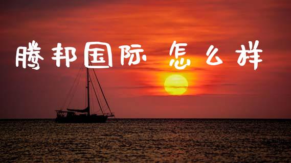 腾邦国际 怎么样_https://www.gongyisiwang.com_期货公司手续费排名_第1张