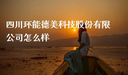 四川环能德美科技股份有限公司怎么样_https://www.gongyisiwang.com_道指_第1张