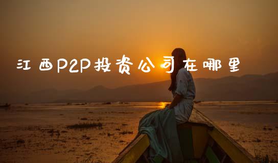 江西P2P投资公司在哪里_https://www.gongyisiwang.com_焦炭期货手续费_第1张