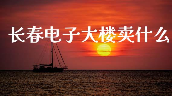 长春电子大楼卖什么_https://www.gongyisiwang.com_广发期货手续费_第1张