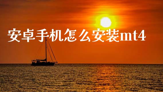安卓手机怎么安装mt4_https://www.gongyisiwang.com_期货公司手续费排名_第1张