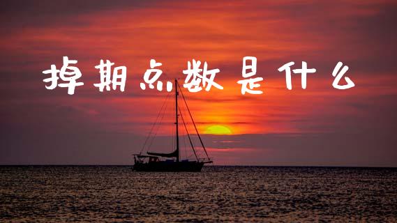 掉期点数是什么_https://www.gongyisiwang.com_期货公司手续费排名_第1张